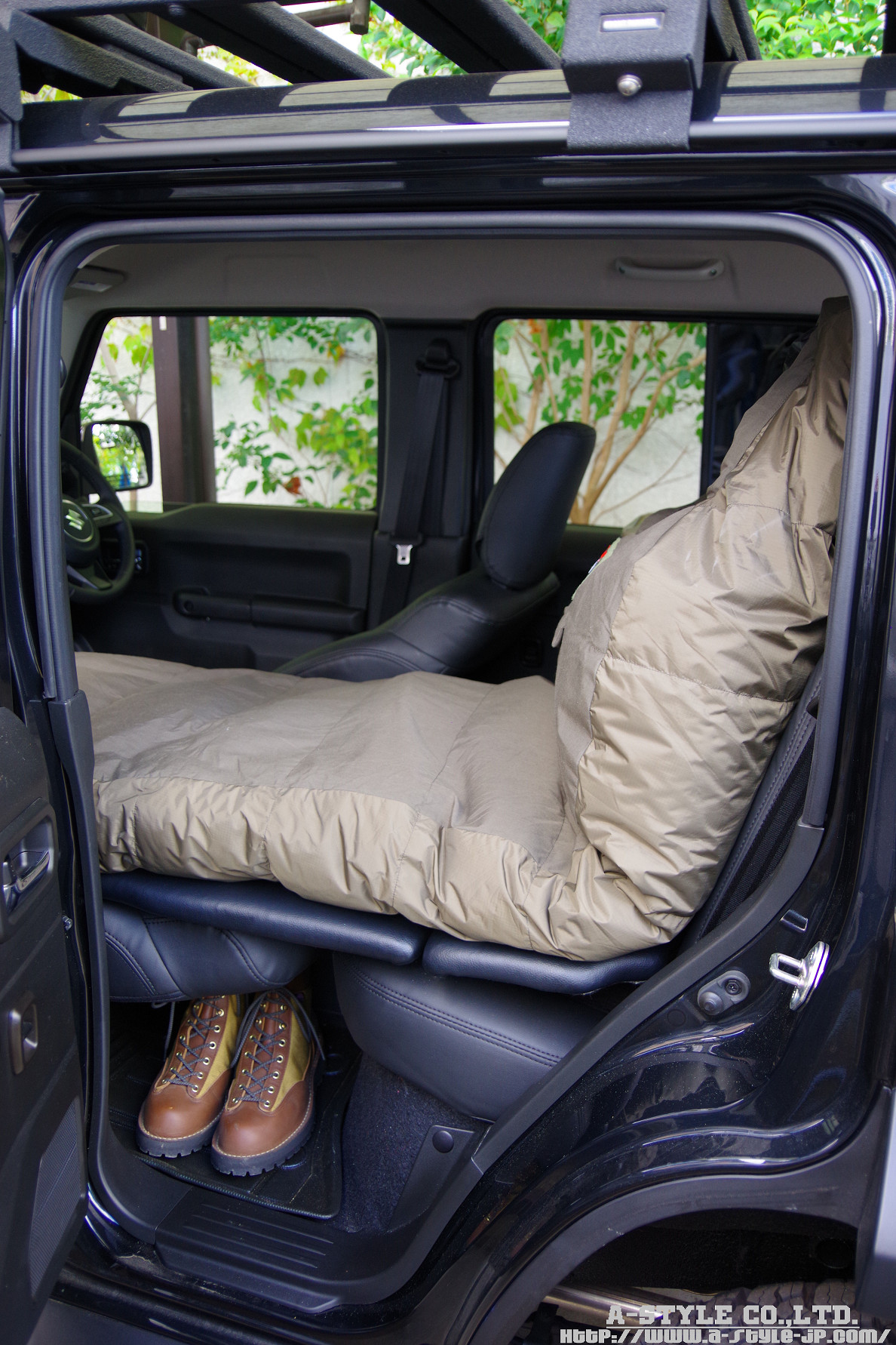 JC74W A��STYLE �I���W�i���X���[�T�C�h�V���O���x�b�h�L�b�g FOR/JC-NOMADE(�u���b�N�j